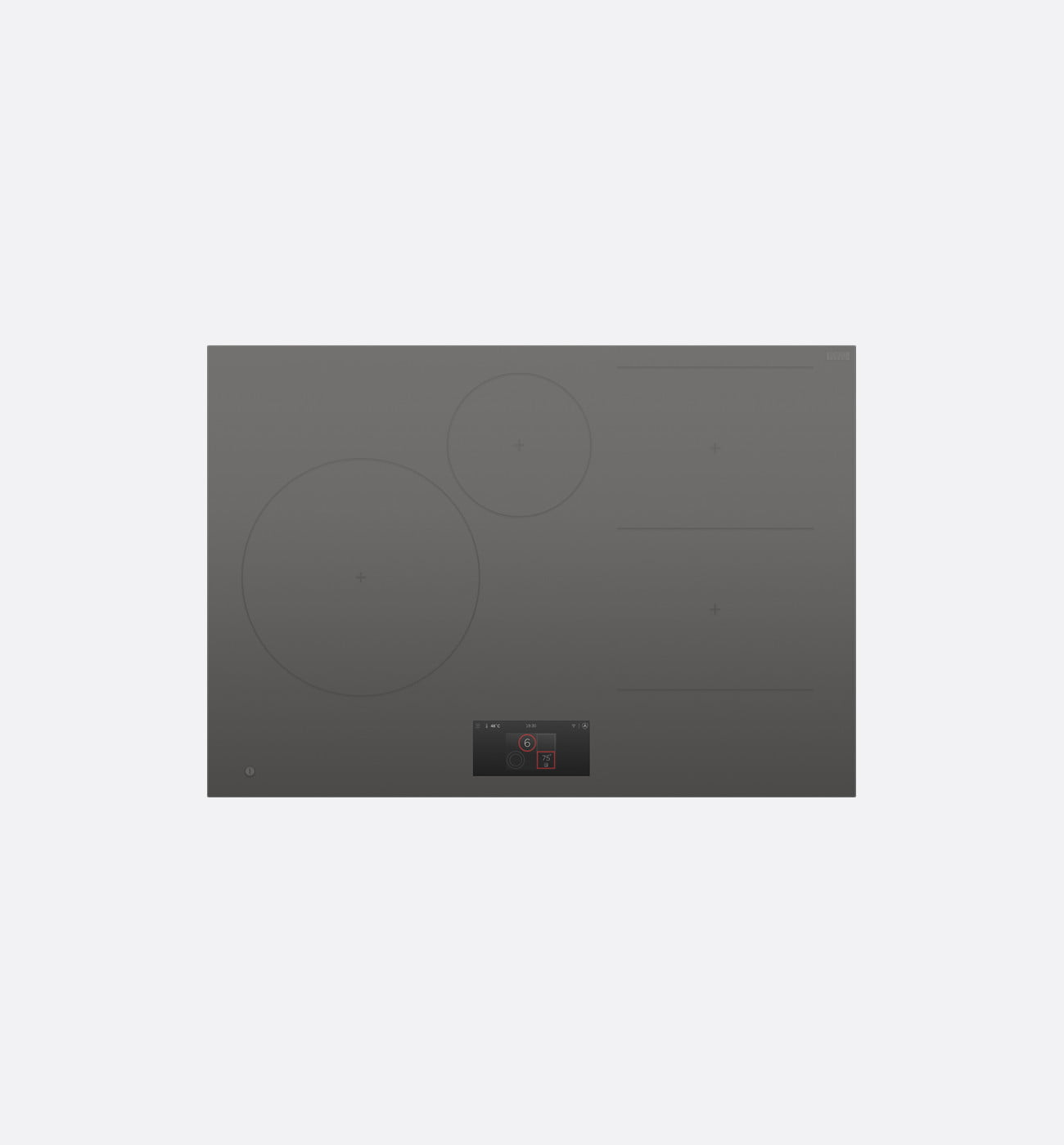 Fisher & Paykel CI764DTTG1 76cm Grey Glass Induction Hob Fisher & Paykel CI764DTTG1 76cm Grey Glass Induction Hob