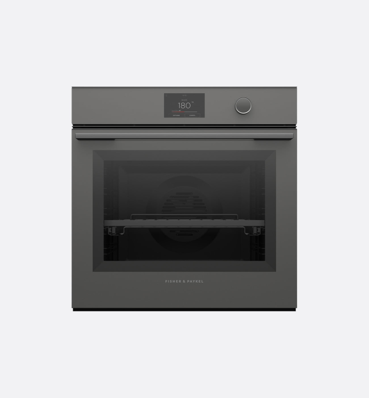 Fisher & Paykel OB60SMPTDG1 60cm Grey Glass Single Oven