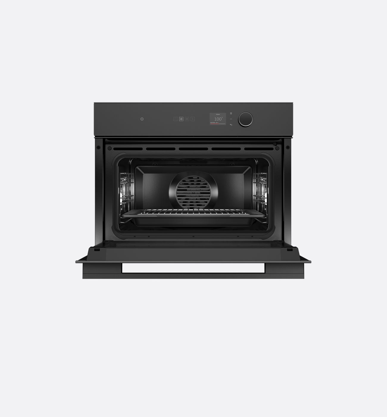Fisher Paykel OM60NMLB1 Image2 Fisher & Paykel OS60NMLB1 60cm Black Combination Steam Oven - Image 2