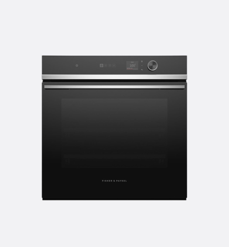 Fisher & Paykel OS60SDLX1 60cm Black & Stainless Steel Combination Steam Oven (2)