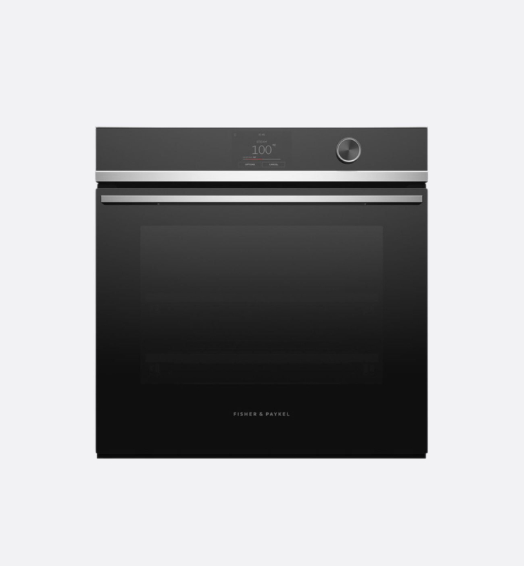 Fisher & Paykel OS60SDTDX2 60cm Black  Stainless Steel Combination Steam Oven