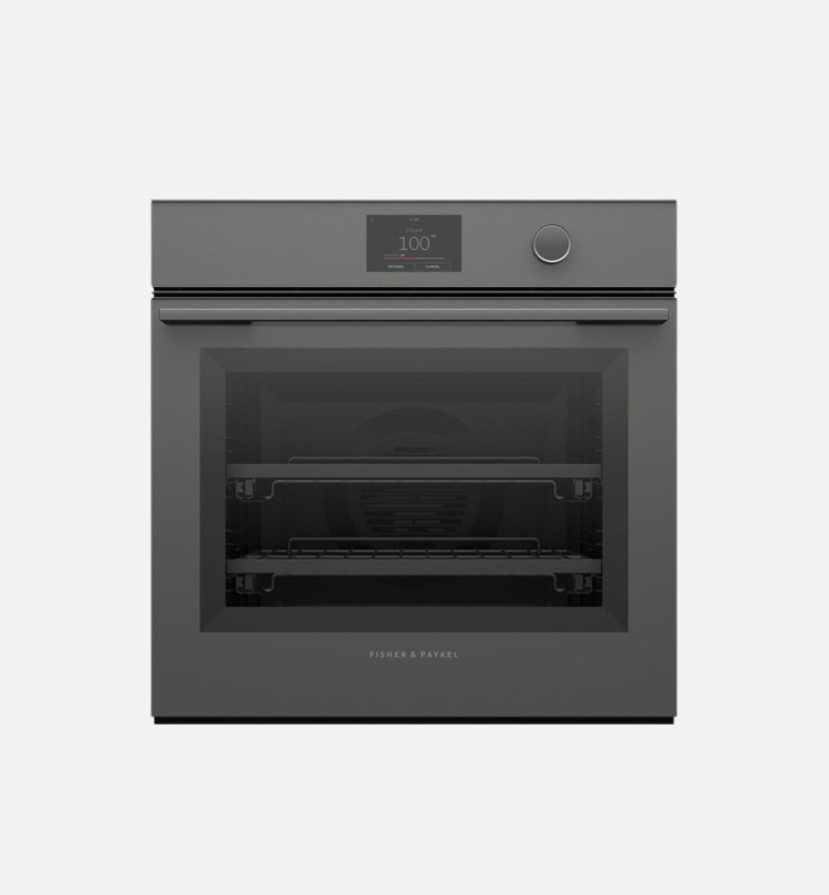 Fisher & Paykel OS60SMTDG1 60cm Grey Glass Combination Steam Oven (2)