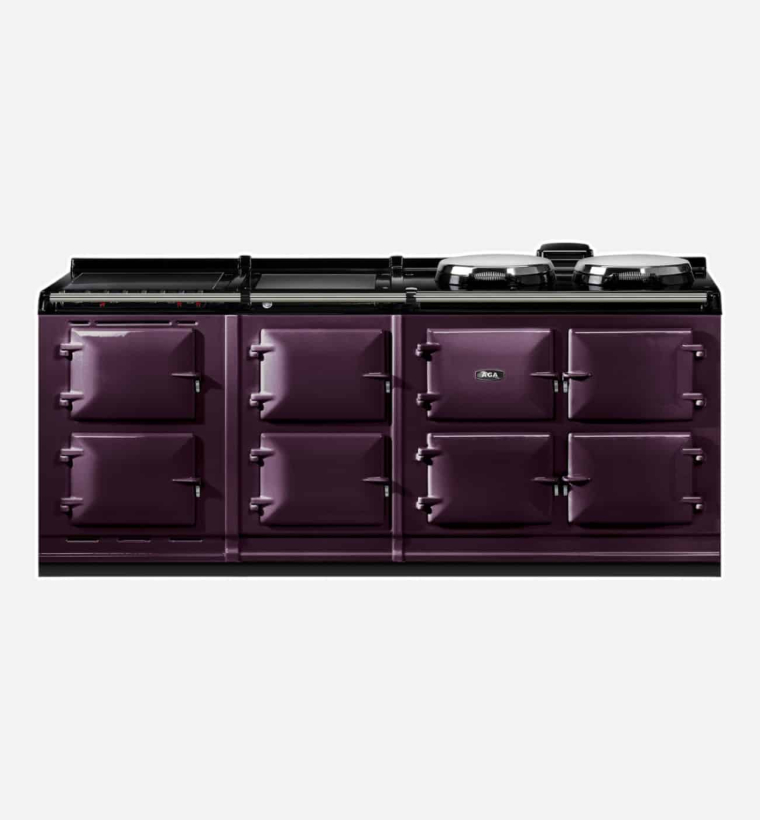 AGA ER7 Series 210 Electric Cooker With Twin Hotplates, Warming Plate & Ceramic Hob