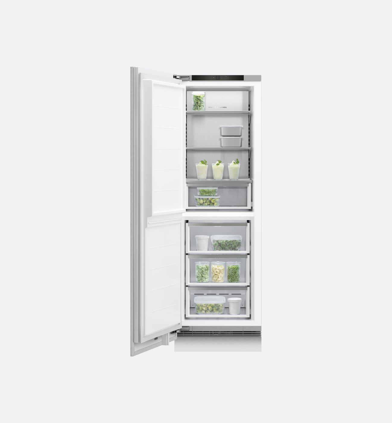 Fisher & Paykel RS6019F2L1 60cm Fully Integrated Fridge Image 4 Fisher & Paykel RS6019F2L1 60cm Fully Integrated Fridge - Image 4