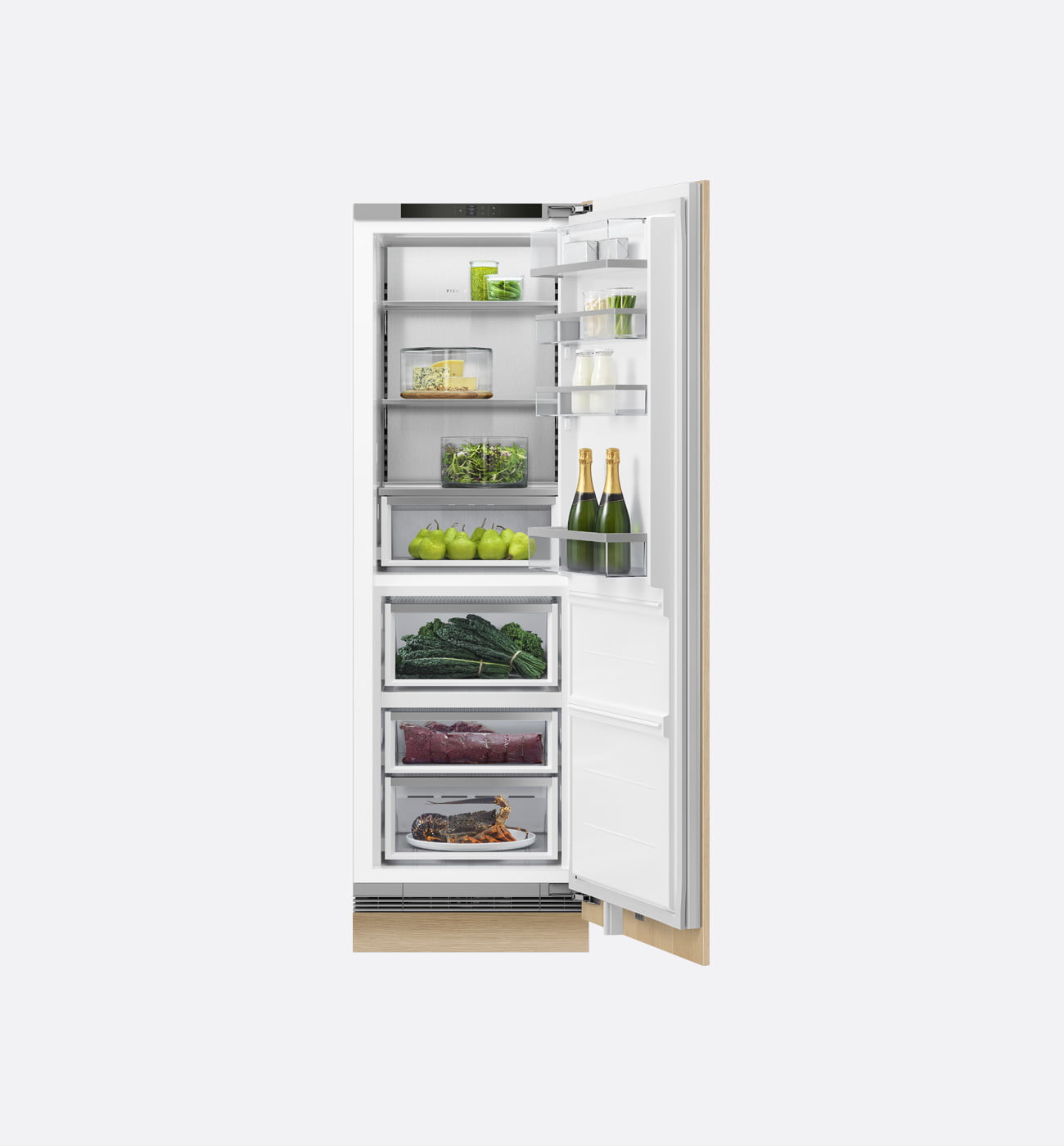 Fisher & Paykel RS6019S3RH1 60cm Fully Integrated Fridge Image 2 Fisher & Paykel RS6019S3RH1 60cm Fully Integrated Fridge - Image 2