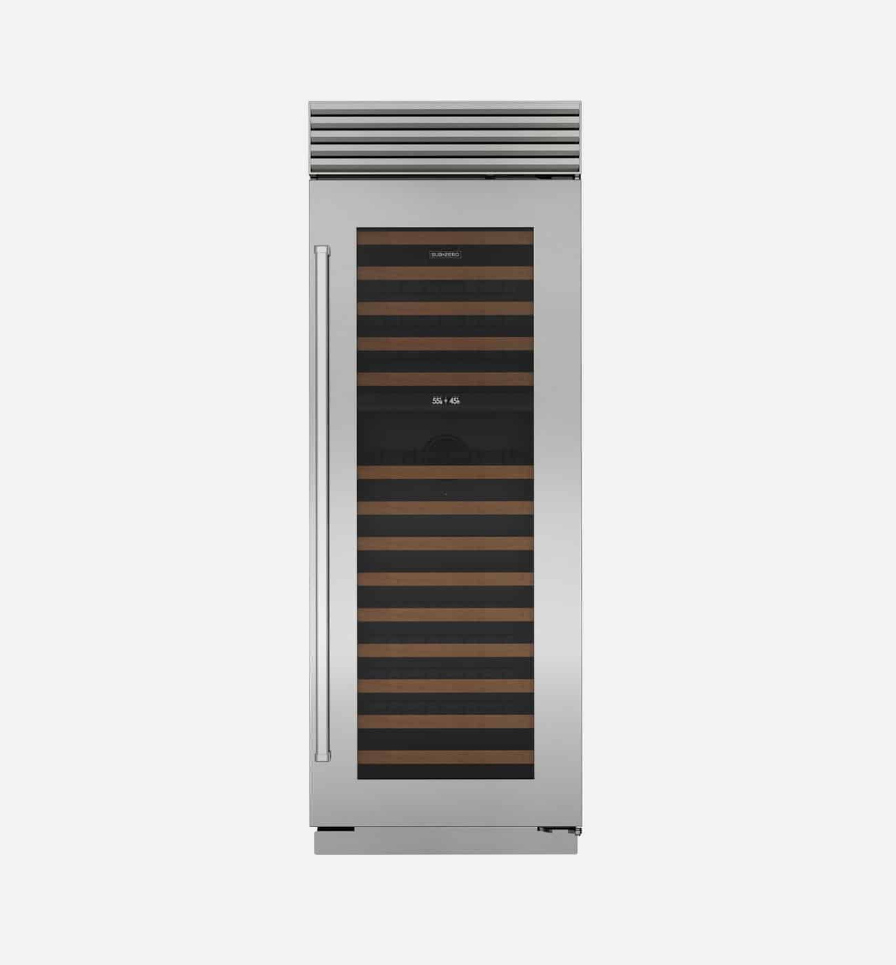 Sub Zero ICBCL3050W Stainless Steel Wine Storage, Classic Img3 Lehand Sub-Zero ICBCL3050W Stainless Steel Wine Storage, Classic