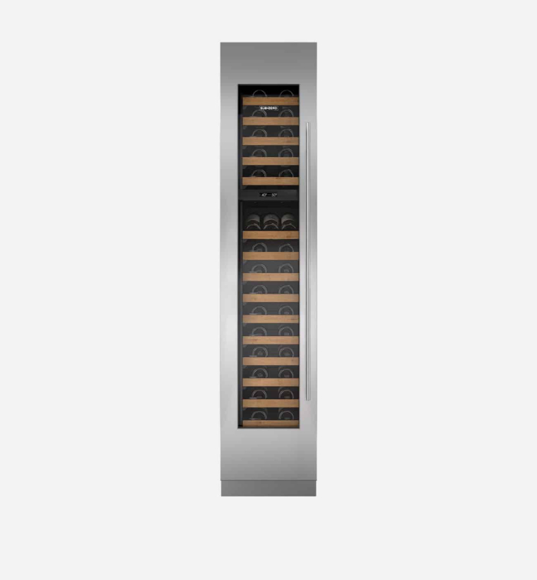 Sub-Zero ICBDEC1850W 45.7cm Stainless Steel Built-In Wine Storage Column