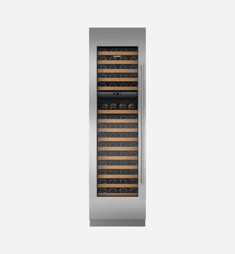 Sub-Zero ICBDEC2450W 61cm Stainless Steel Built-In Wine Storage Column