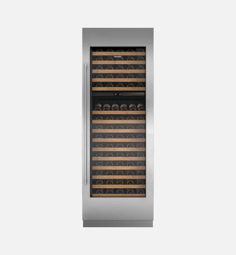 Sub-Zero ICBDEC3050W 76.2cm Stainless Steel Built-In Wine Storage Column
