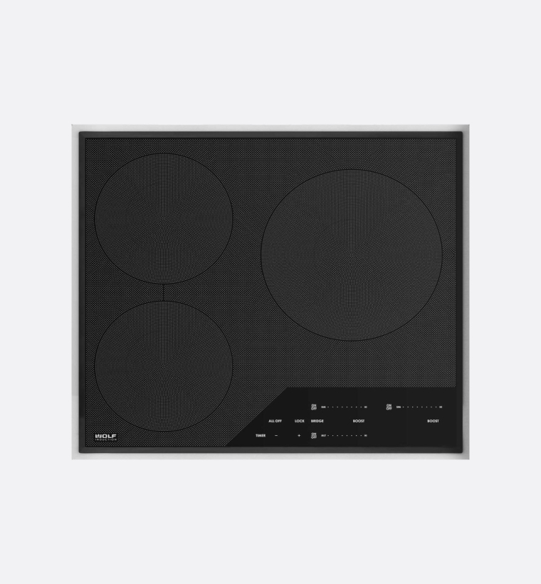Wolf ICBCI243TFS 60cm Black Transitional Induction Cooktop Hob