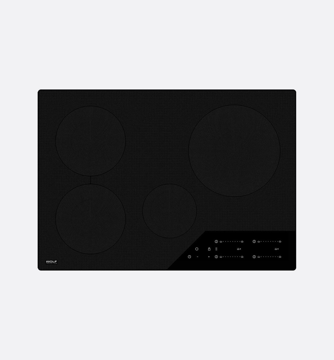 Wolf ICBCI304CB 76.2cm Black Induction Cooktop Hob Wolf ICBCI304CB 76.2cm Black Induction Cooktop Hob