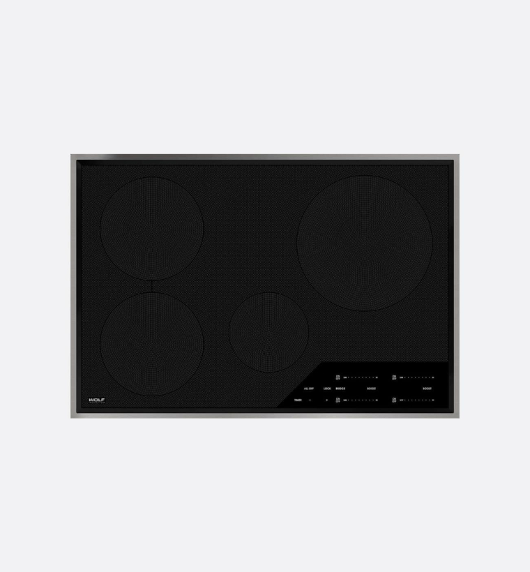 Wolf ICBCI304TFS 76.2cm Transitional Black Induction Cooktop Hob