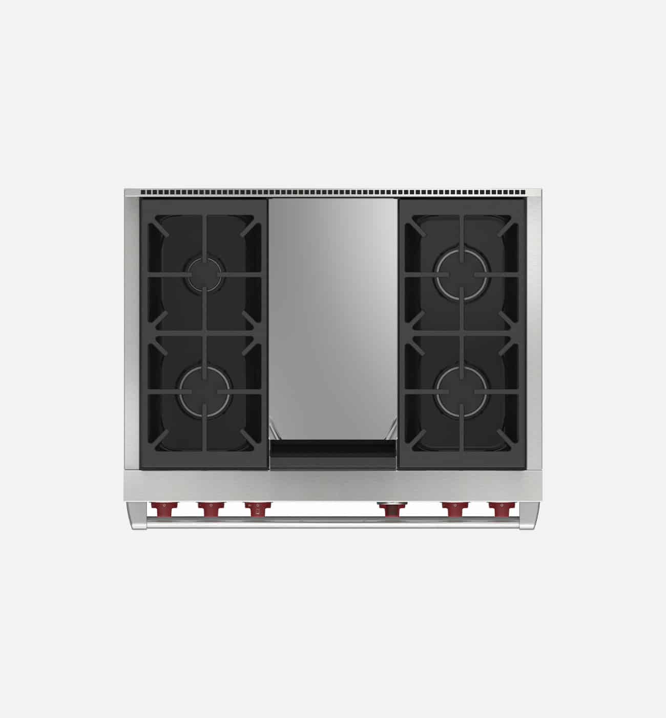 Wolf ICBDF36450GSP 91.1cm Stainless Steel Dual Fuel Range Cooker Image 2 Wolf ICBDF36450G/S/P 91.1cm Stainless Steel Dual Fuel Range Cooker - Image 2