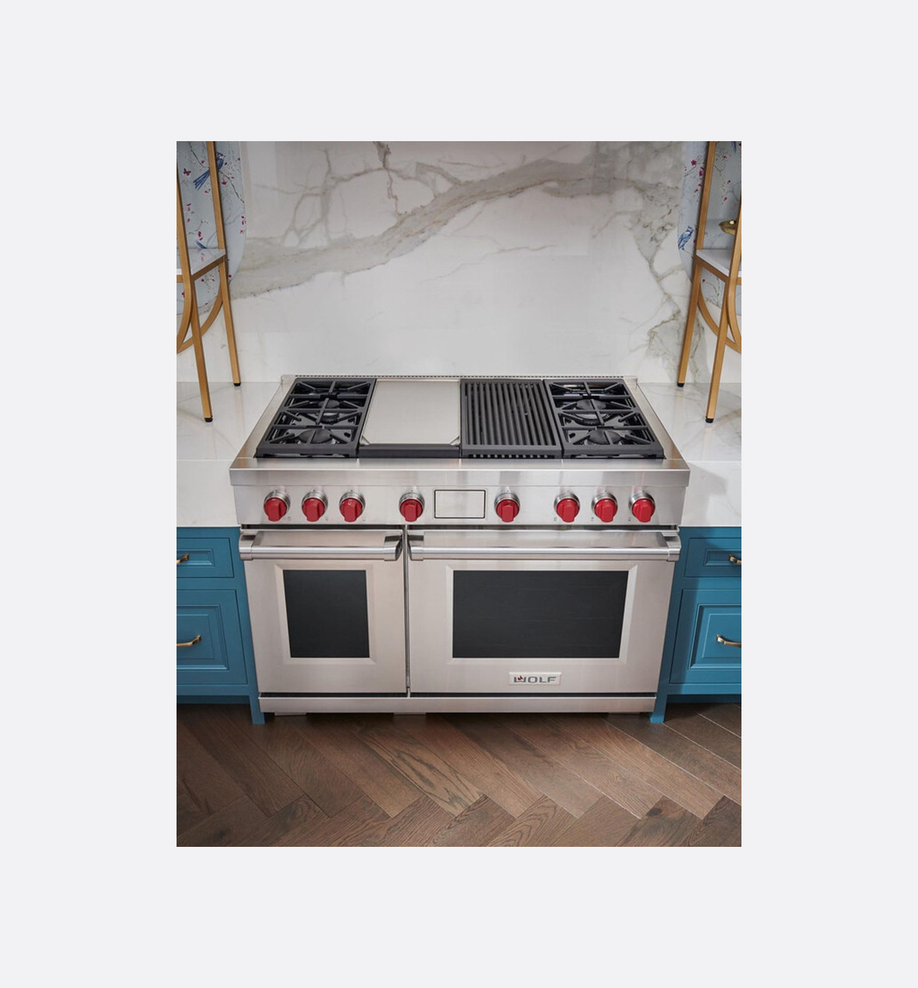 Wolf ICBDF48450DGSP 121.6cm Stainless Steel Dual Fuel Range Cooker Img4 Wolf ICBDF48450DG/S/P 121.6cm Stainless Steel Dual Fuel Range Cooker - Image 6