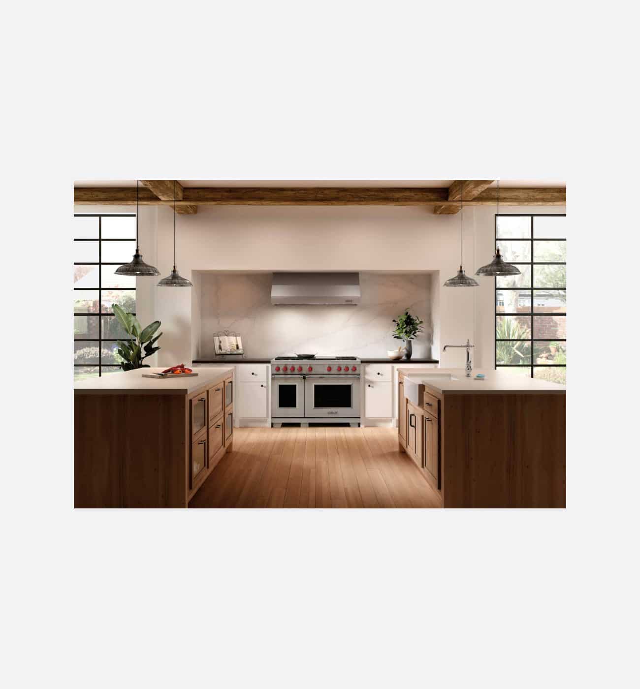 Wolf ICBDF48650GSP 121.6cm Stainless Steel Dual Fuel Range Cooker Image 3 Wolf ICBDF48650G/S/P 121.6cm Stainless Steel Dual Fuel Range Cooker - Image 2