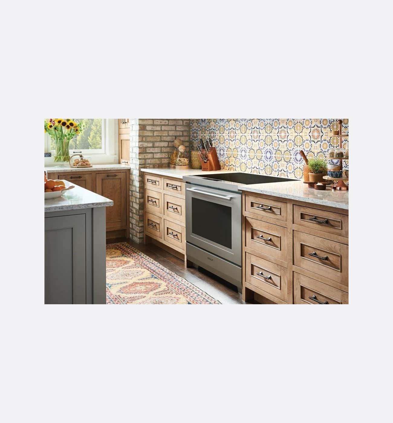 Wolf ICBIR36550ST 91.1cm Stainless Steel Induction Range Cooker Image 4 Wolf ICBIR36550/S/T 91.1cm Stainless Steel Induction Range Cooker - Image 4