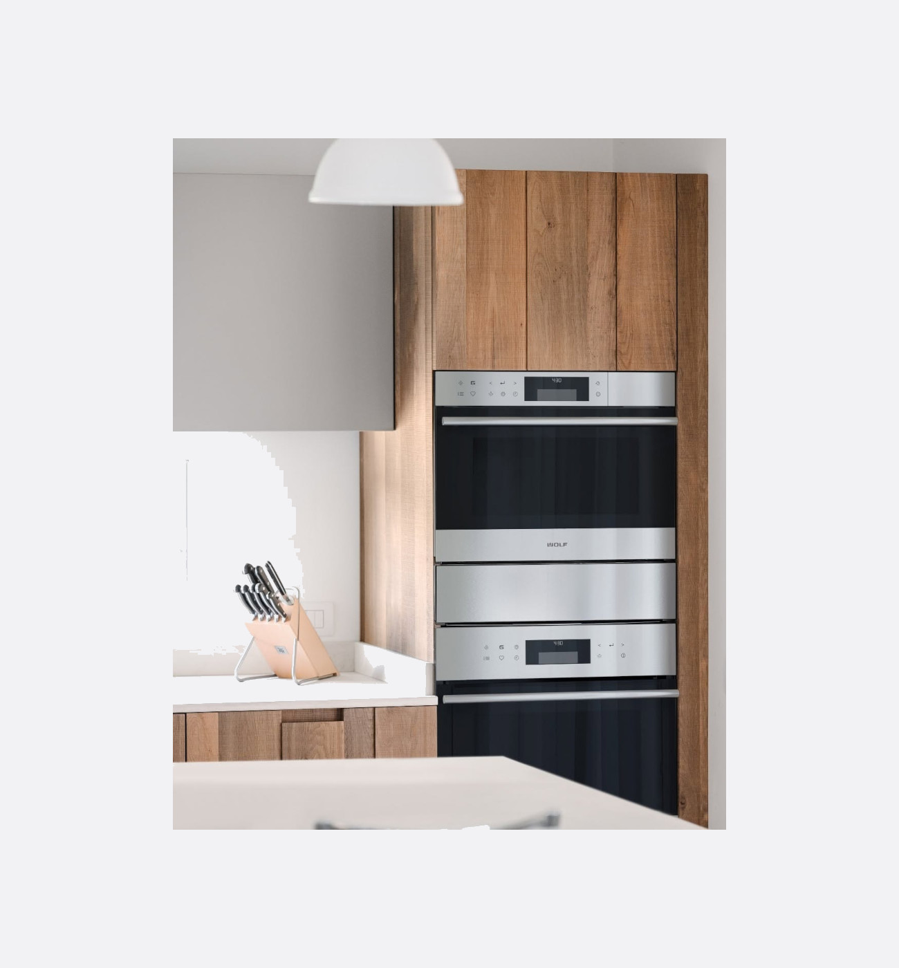 Wolf ICBSO24TESTH 60cm E Series Transitional Stainless Steel Fully Integrated Single Oven Wolf ICBSO24TE/S/TH 60cm E Series Transitional Stainless Steel Fully Integrated Single Oven - Image 2