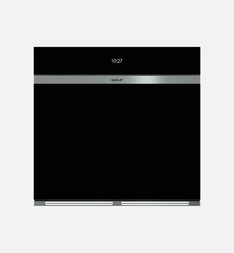 Wolf ICBSO3050CMB 75.9cm M Series Black Glass Fully Integrated Single Oven