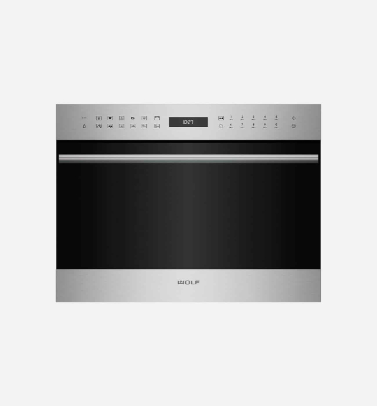 Wolf ICBSPO24TESTH 59.7cm E Series Transitional Stainless Steel Microwave Combination Oven