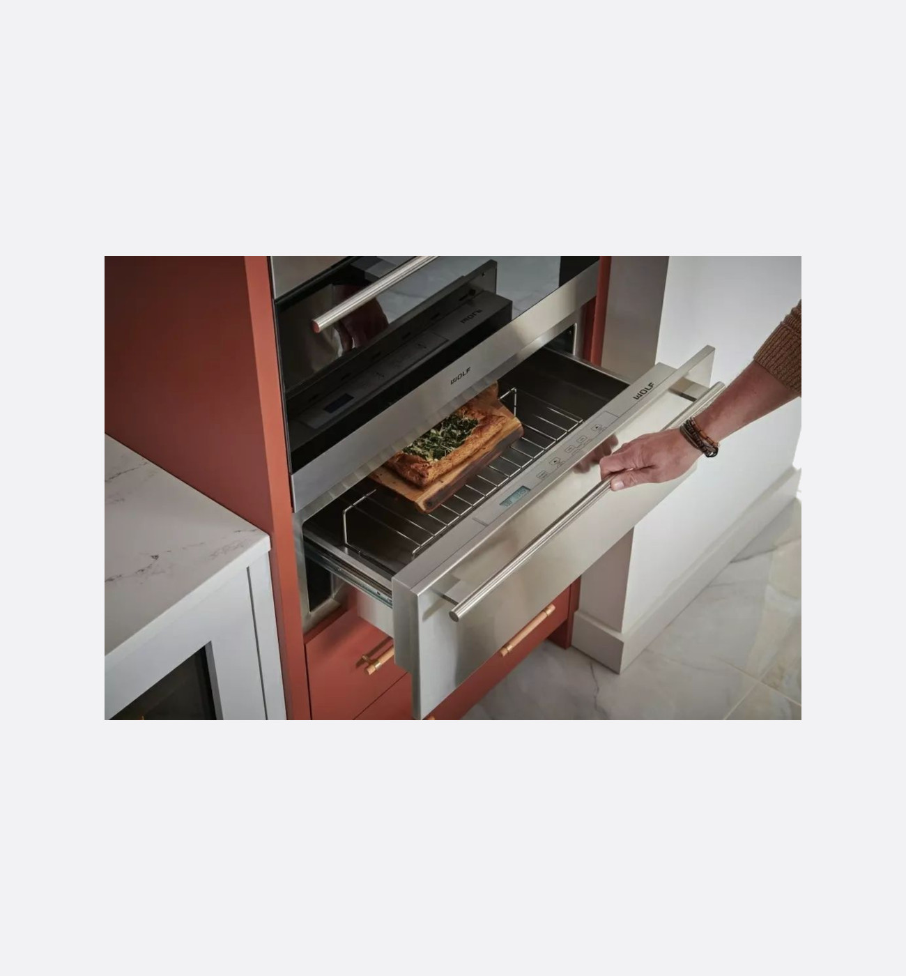 Wolf ICBWWD30O 75.9cm Stainless Steel Warming Drawer Img2 Wolf ICBWWD30O 75.9cm Stainless Steel Warming Drawer Img2