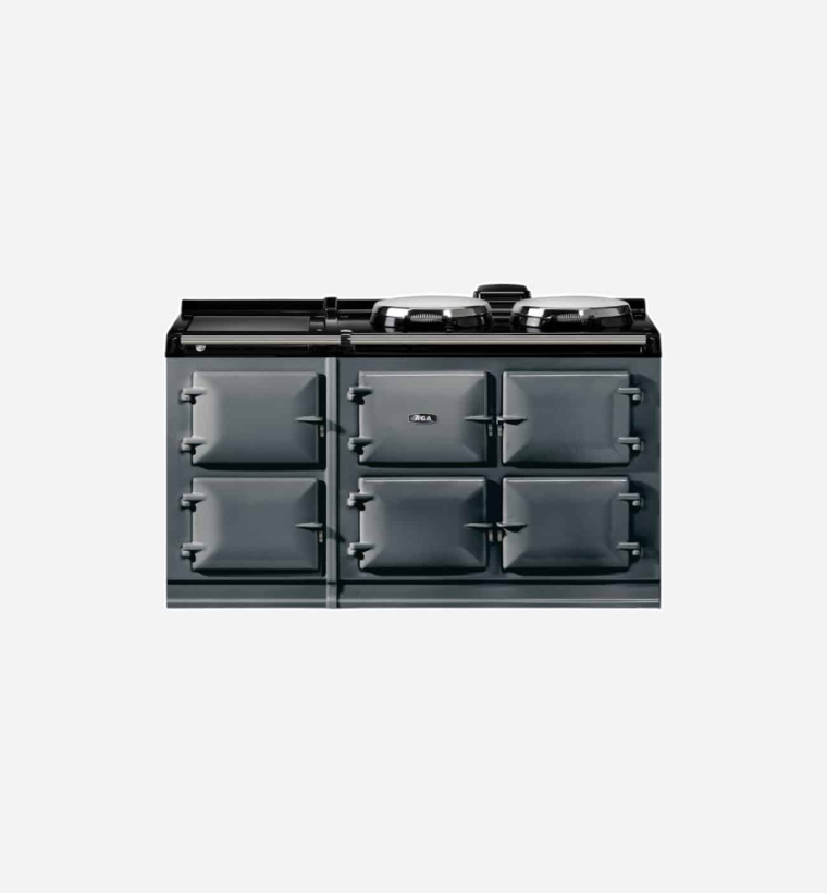 AGA Dual Control Series 150 Dual Fuel Cooker With Twin Hotplates & Warming Plate