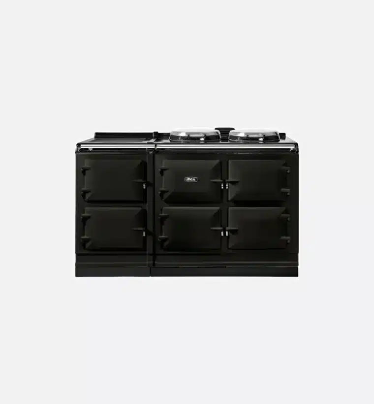 AGA ER7 Series 150 Electric Cooker With Twin Hotplates & Warming Plate Pewter