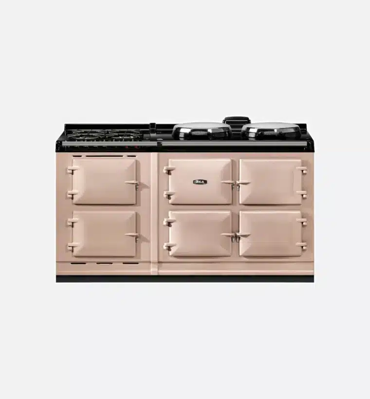 AGA R7 Series 160 Blush Electric Cooker With Twin Hotplates & Gas Hob