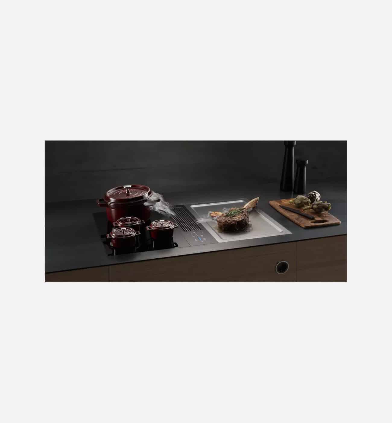 BORA CKA2 43.9cm Black Classic Cooktop Extractor Img2 BORA CKA2 43.9cm Black Classic Cooktop Extractor - Image 2