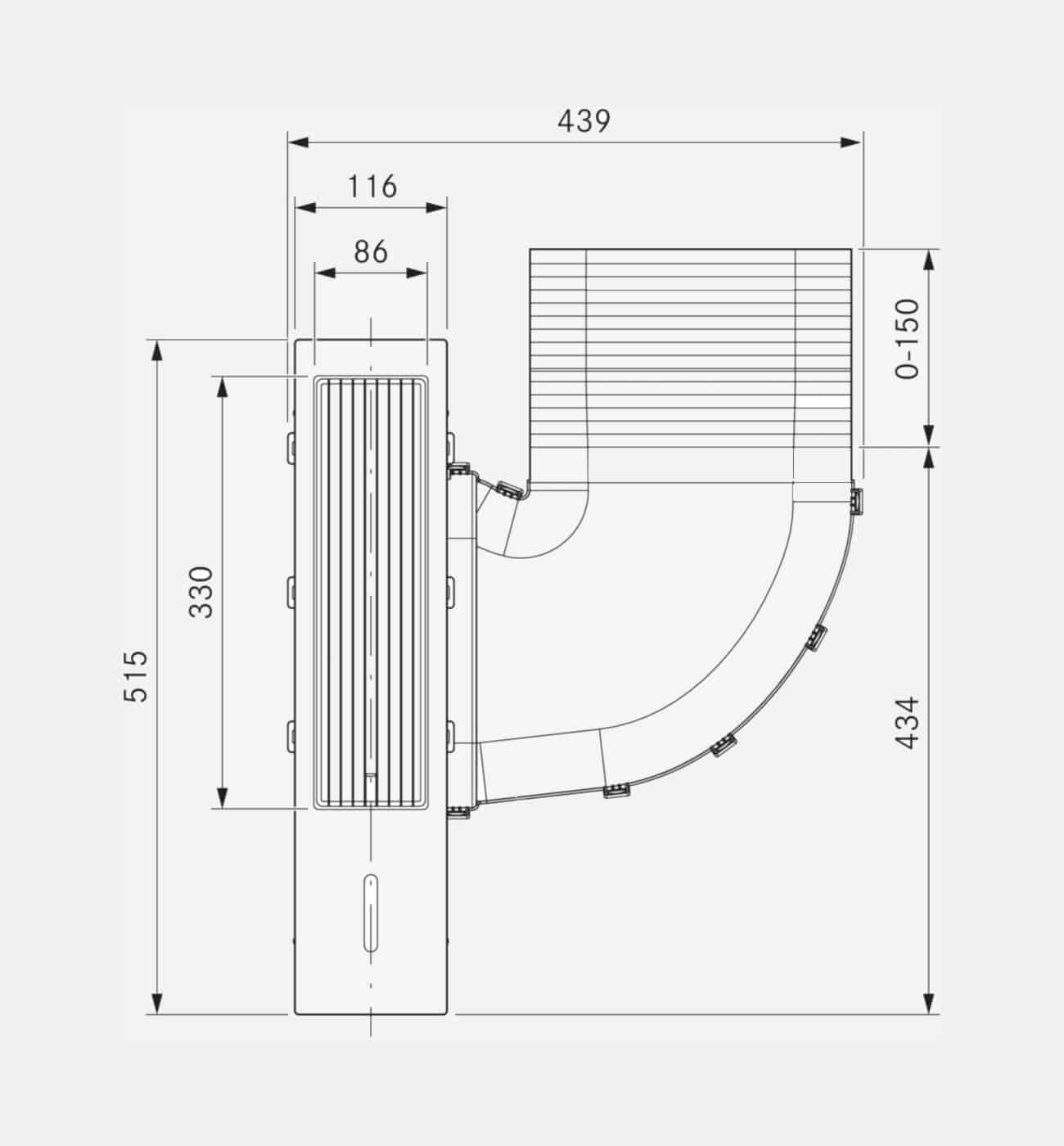 BORA CKA2 43.9cm Black Classic Cooktop Extractor Img5 BORA CKA2 43.9cm Black Classic Cooktop Extractor - Image 5