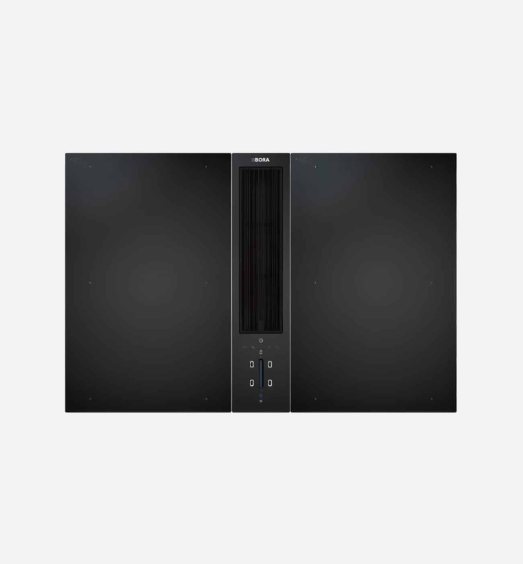 BORA CKA2FI 32.7cm Black Hood And Cooktop Set