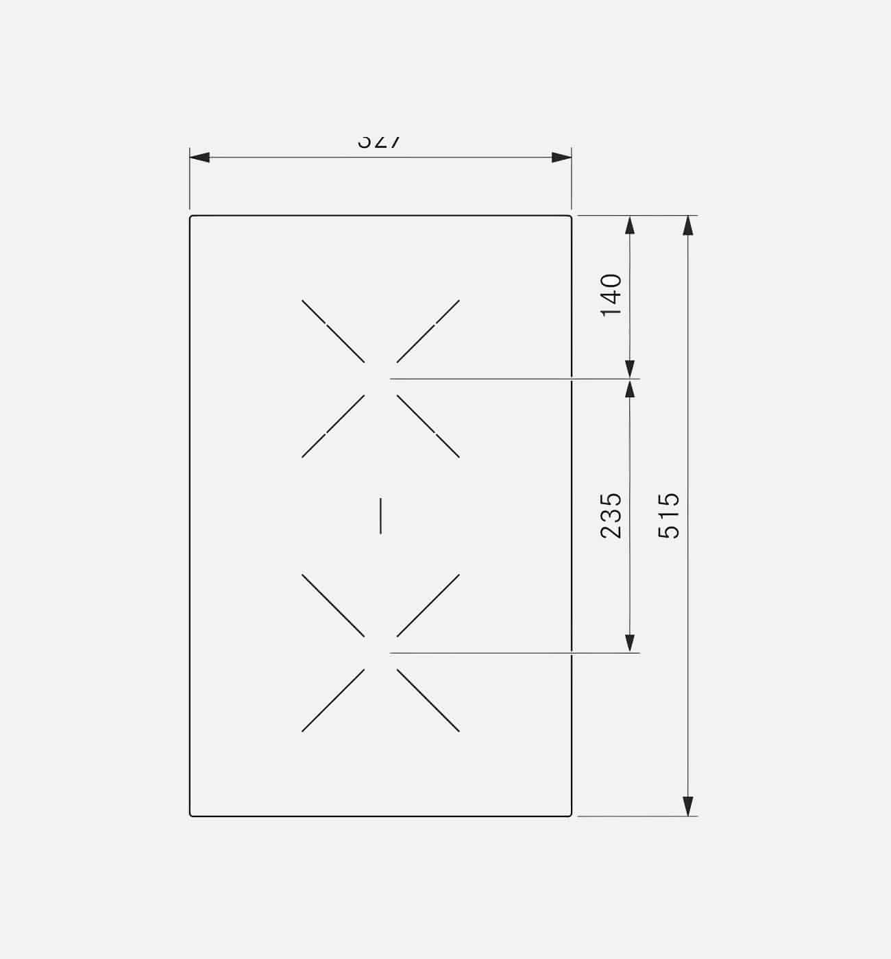 BORA CKCB 32.7cm Black Classic Ceramic Domino Hob Img2 BORA CKCB 32.7cm Black Classic Ceramic Domino Hob - Image 2