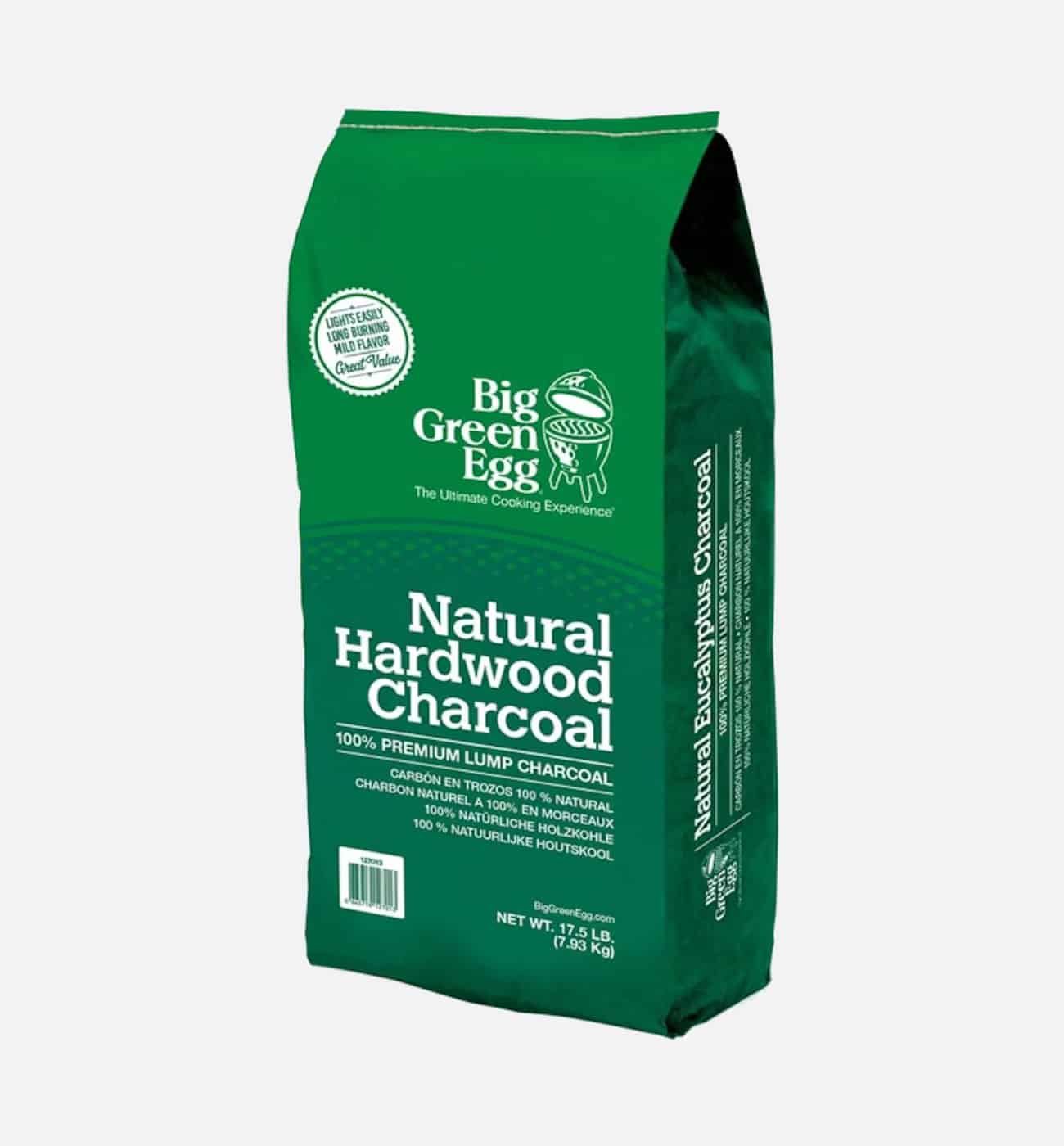 Big Green Egg 100% Natural Eucalyptus Lumpwood Charcoal Big Green Egg 100% Natural Eucalyptus Lumpwood Charcoal