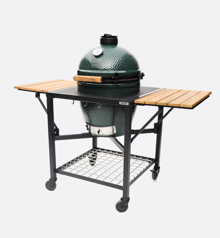 Big Green Egg ACL260 AS CW Modular Nest With Foldable Acacia Shelves