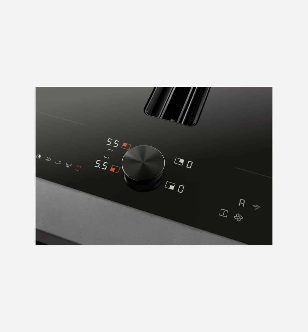 Gaggenau CV282101 200 Series 80cm Flex Induction Cooktop With Integration Ventilation System Img2 Gaggenau CV282101 200 Series 80cm Black Flex Induction Cooktop with Integrated Ventilation System - Image 2