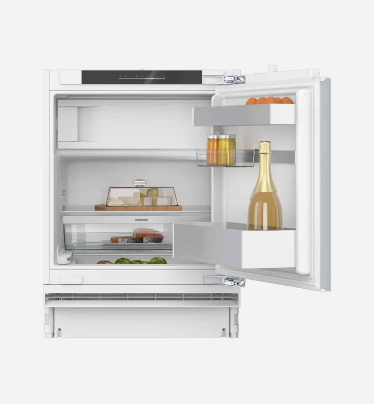 Gaggenau 200 Series 60cm Built Under Fridge Freezer Soft Close Flat Hinge