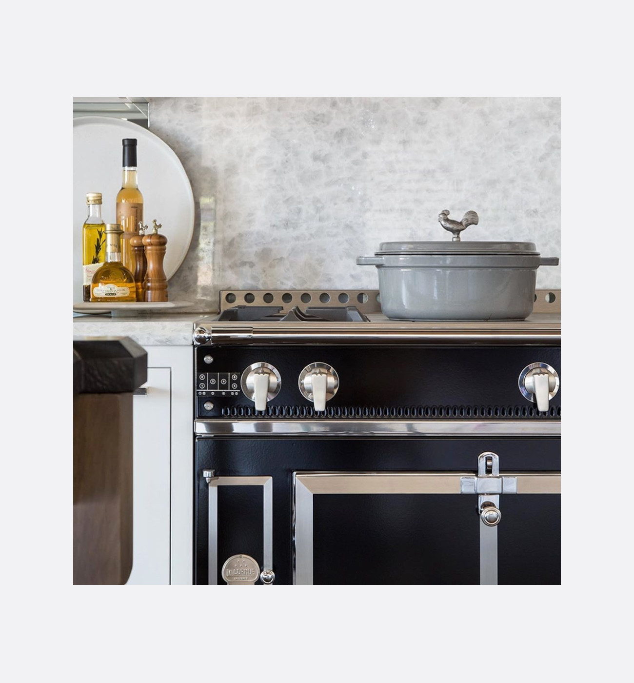 La Cornue Le Château Grand Castel 90 Range Cooker Img2 La Cornue Le Château Grand Castel 90 Range Cooker - Image 2