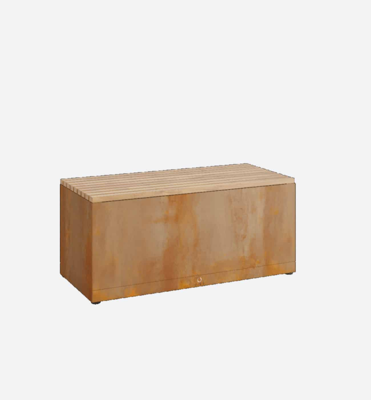 OFYR Garden Bench Corten