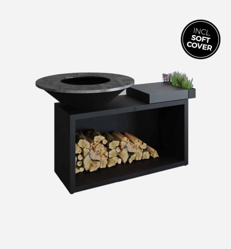 OFYR Island Black 100 Ceramic Dark Grey
