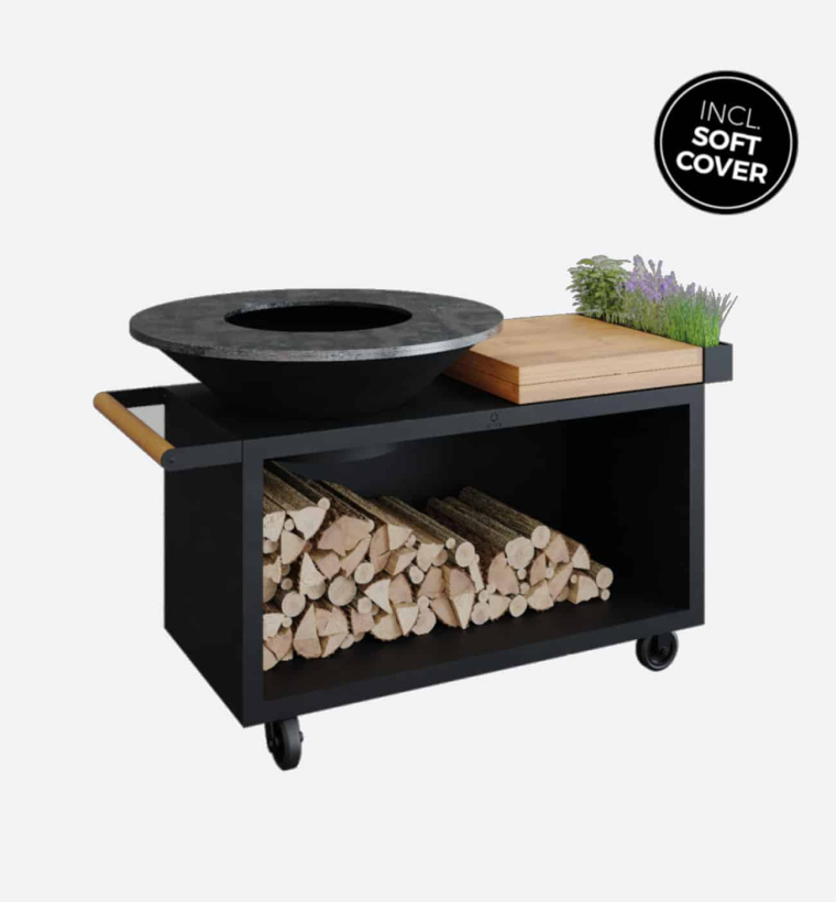 OFYR Island Black 100 PRO Teak Wood