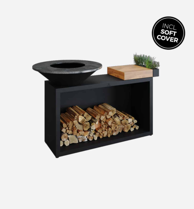 OFYR Island Black 85 Teak Wood