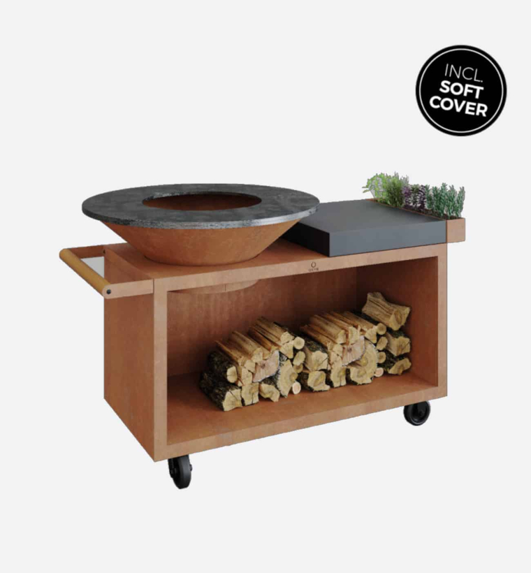 OFYR Island Corten 100 PRO Ceramic Dark Grey