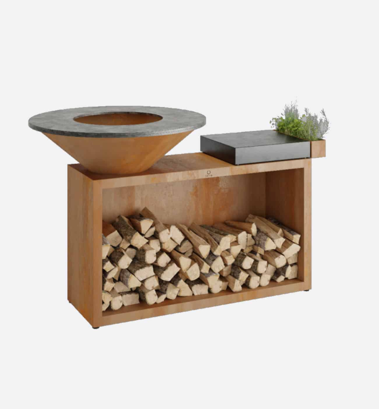 OFYR Island Corten 85 Ceramic Dark Grey