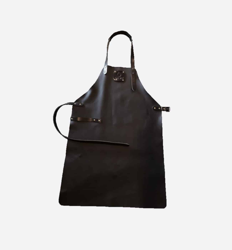 OFYR Leather Apron Black