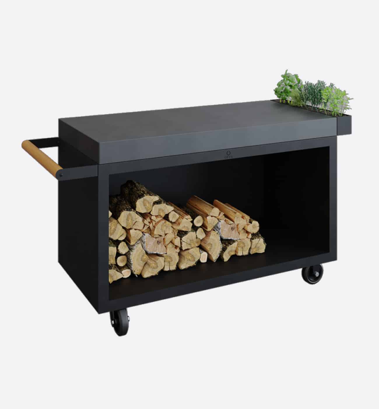 OFYR Mise En Place Table Black 135 PRO Dark Grey Ceramic OFYR Mise En Place Table Black 135 PRO Dark Grey Ceramic