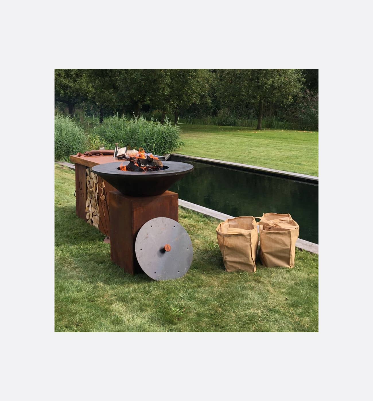 Created With GIMP OFYR Wood Bag - Image 2