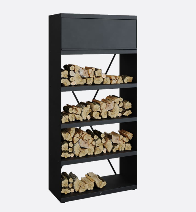 OFYR Wood Storage Black 100