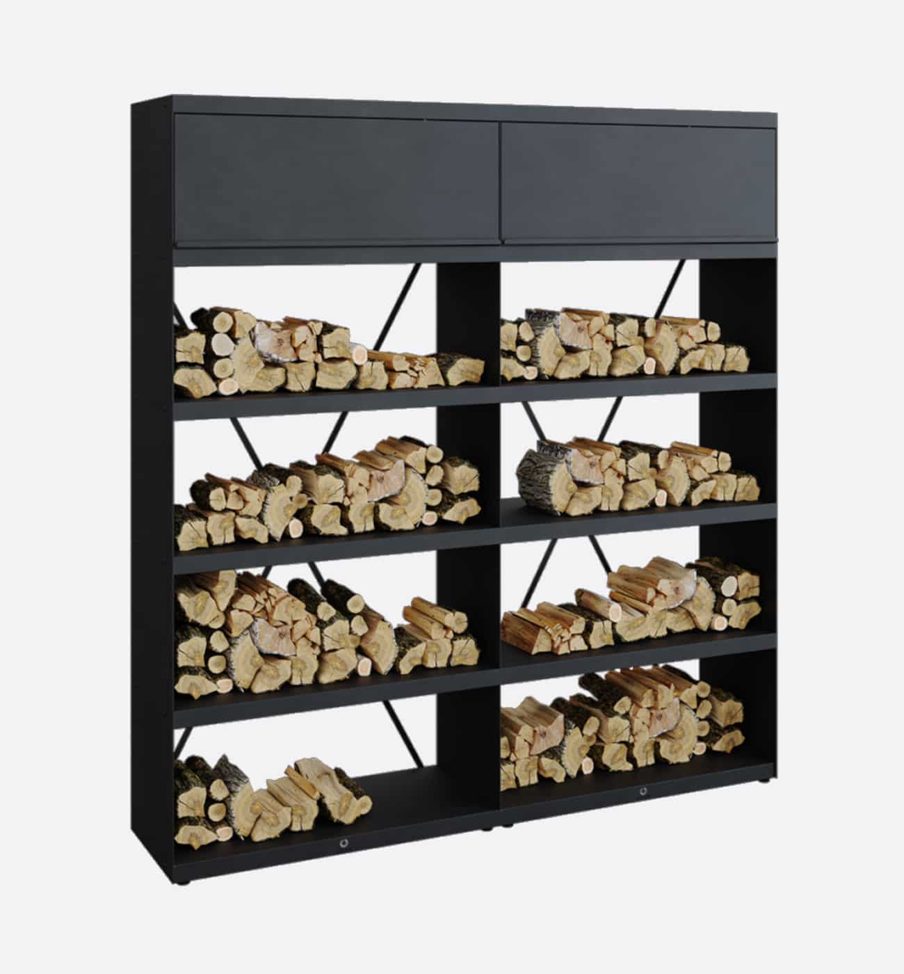 OFYR Wood Storage Black 200 OFYR Wood Storage Black 200