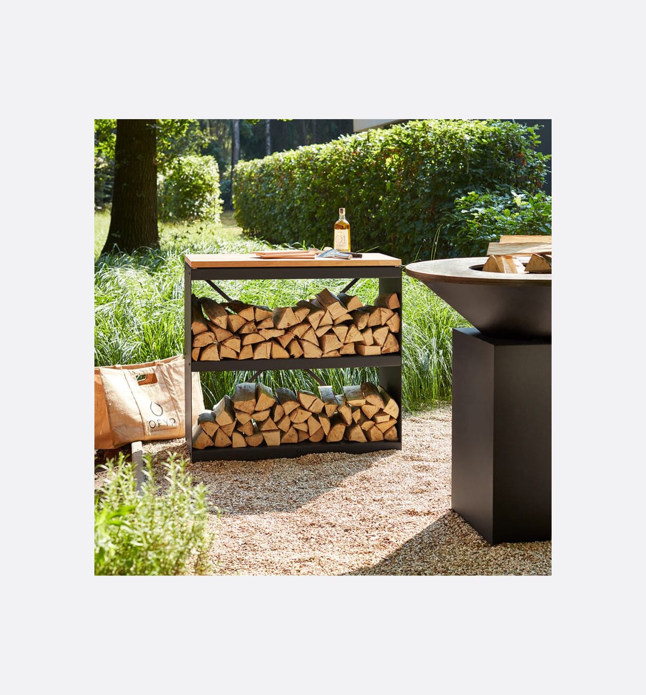 OFYR Wood Storage Black Dressoir Img2 OFYR Wood Storage Black Dressoir - Image 2