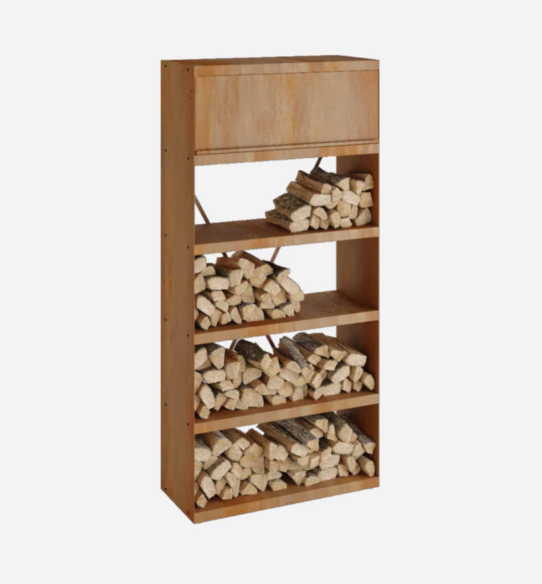 OFYR Wood Storage Corten 100