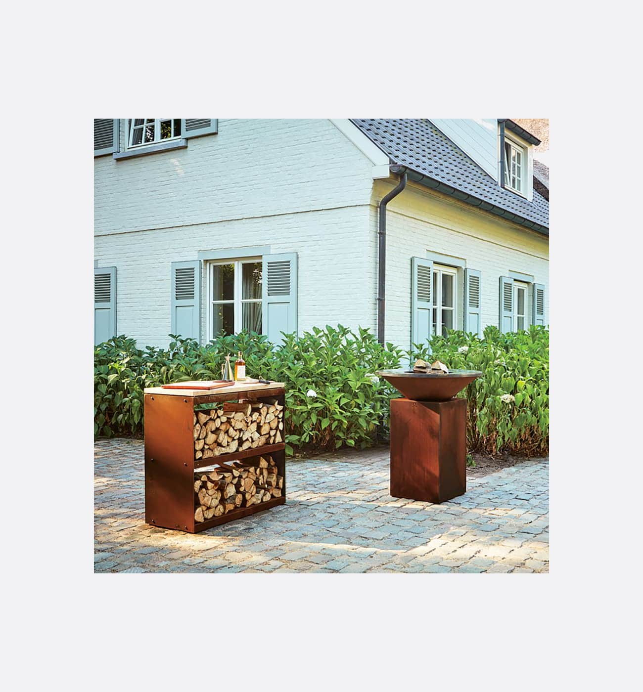 OFYR Wood Storage Corten Dressoir Img2 OFYR Wood Storage Corten Dressoir - Image 2